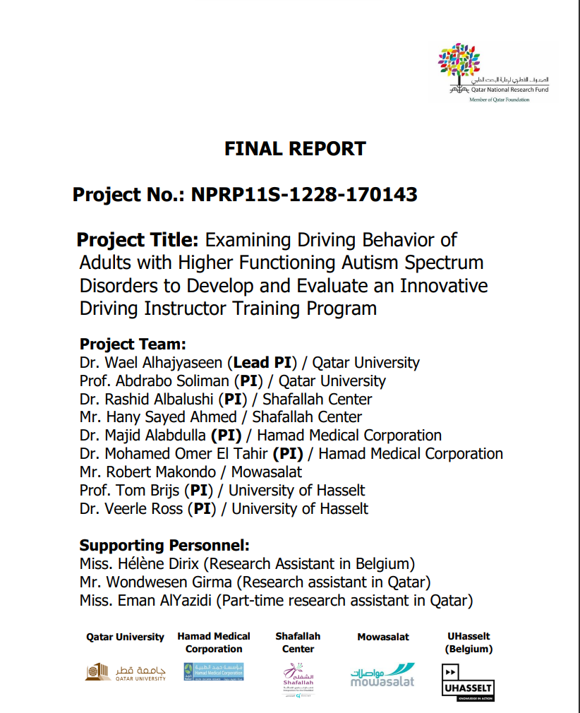 ASD Final report for NPRP11S-1228-170143 Project FINAL
